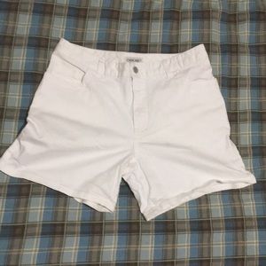 Size 10 Cherokee white shorts